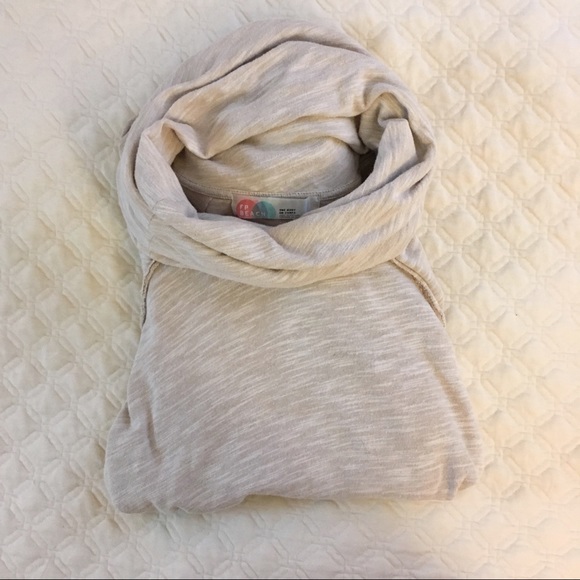 Free People Sweaters - Free People Beach Tunnel Neck Sweater Marl Knit